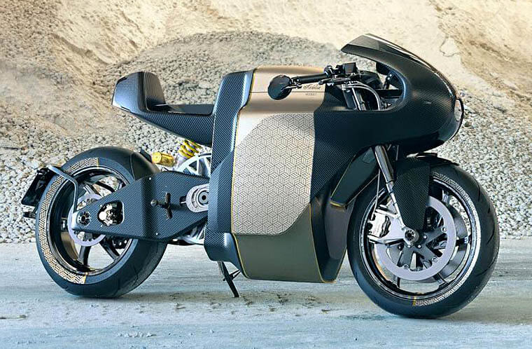 Moto eléctrica Saroléa Manx7