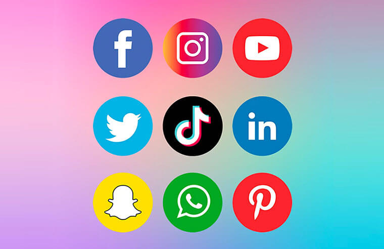 Iconos de redes sociales