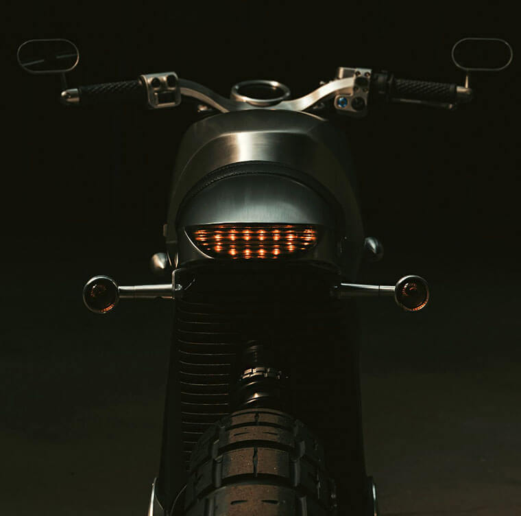 Tarform Luna, vista trasera