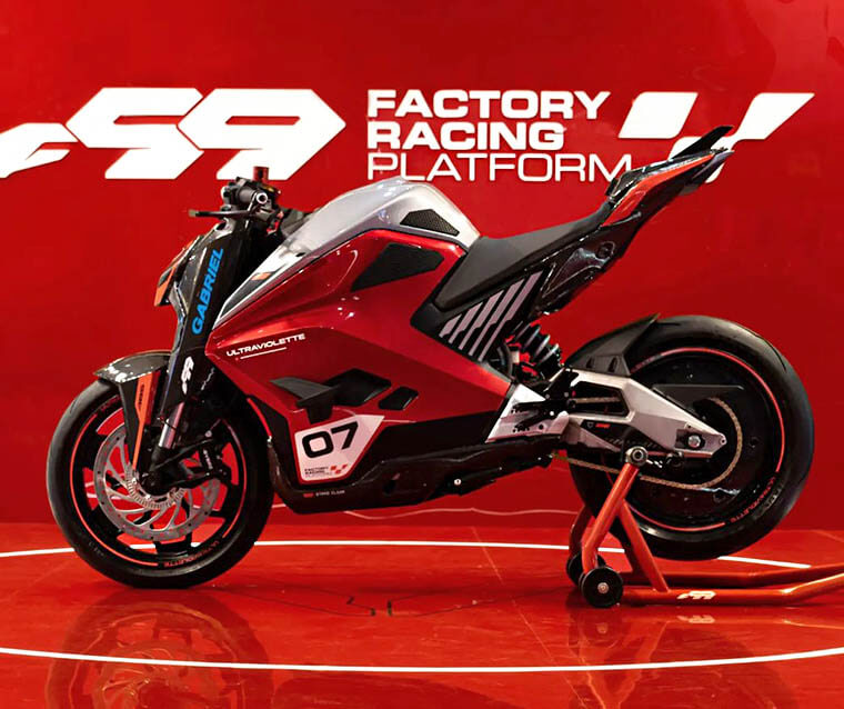 Ultraviolette F99 en Auto Expo 2023