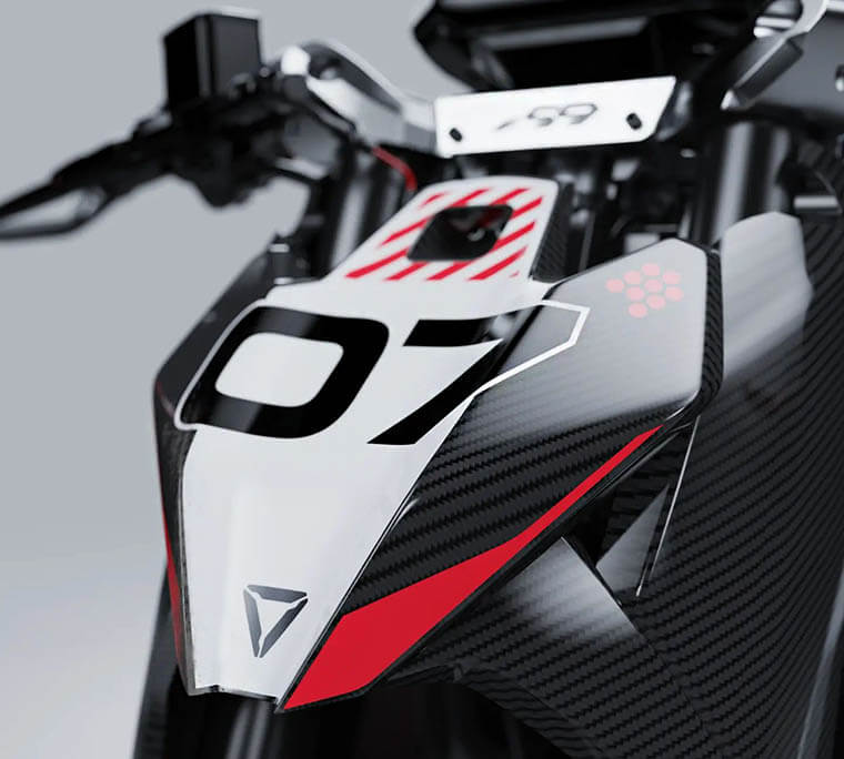 Careta de faro delantero Ultraviolette F99