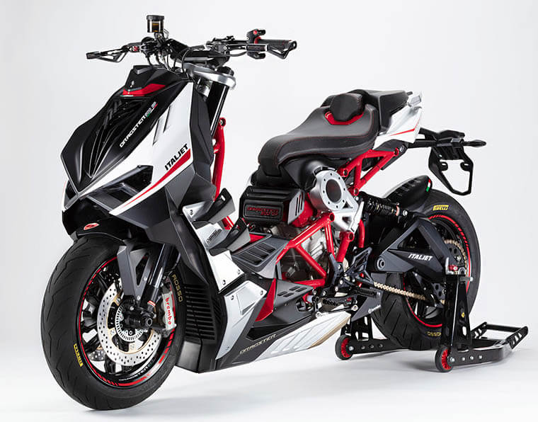 Prototipo Italjet Dragster 500GP